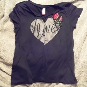 No Boundaries black graphic tshirt